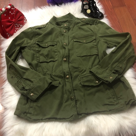 gap green coat